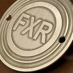 FXR laiton,harley, point cover, ignition cover, 1340, big twin