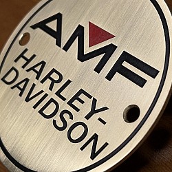 AMF laiton, harley, point cover, ignition cover, sportster, 1340, big twin