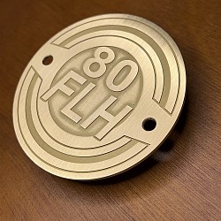 FLH Laiton, harley, point cover, ignition cover, sportster, 1340, big twin