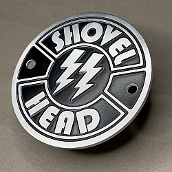Shovel, harley, point cover, ignition cover, sportster, 1340, big twin