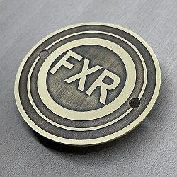 FXR laiton, harley, point cover, ignition cover, sportster, 1340, big twin