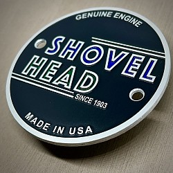 Shovel, shovelhead, harley, point cover